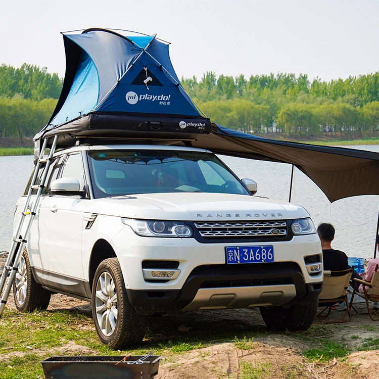 Playdo Portable Lightweight Shell Inflatable Roof Top Tent