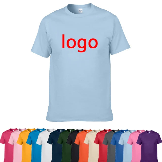 First Class Quality Summer Men's Silk Screen Printing T-shirt 100% Cotton Tshirts Custom Manufacturing