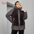 New Arrival Winter Large Size Thick Coat Windproof Fashion Hooded Long Sleeve Coat