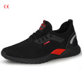 Anti-slip Puncture-Proof Safety Shoes Manufacture Summer Breathable Light Weight CE Certification Steel Toe Work Shoes For Men