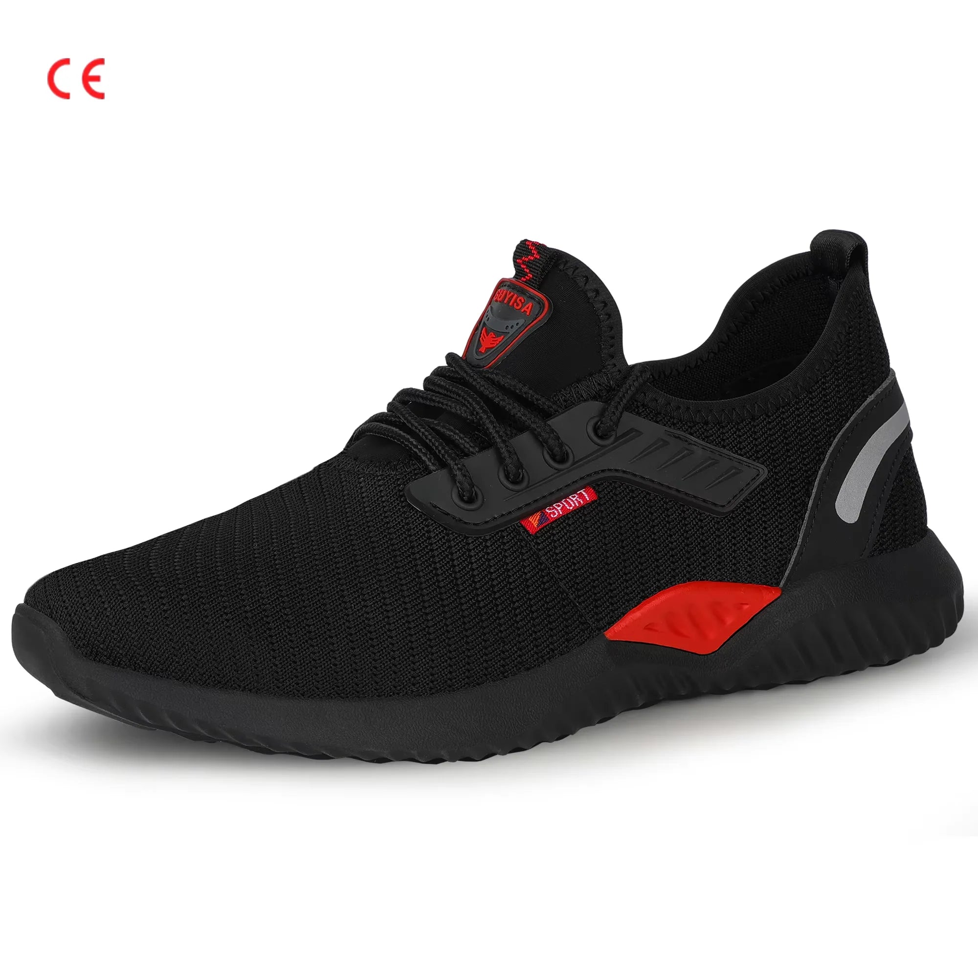 Anti-slip Puncture-Proof Safety Shoes Manufacture Summer Breathable Light Weight CE Certification Steel Toe Work Shoes For Men
