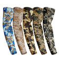 Custom Logo Cycling Sun Protection Camouflage Unisex Plus Size Arm Sleeve Sport Outdoor Hand Socks Warmers Breathable Quick Dry