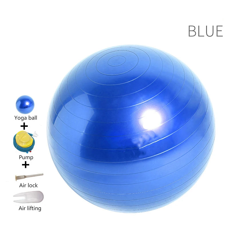 45cm 55cm 65cm 75cm 85cm Fitness Custom Pvc Yoga Exercise Ball