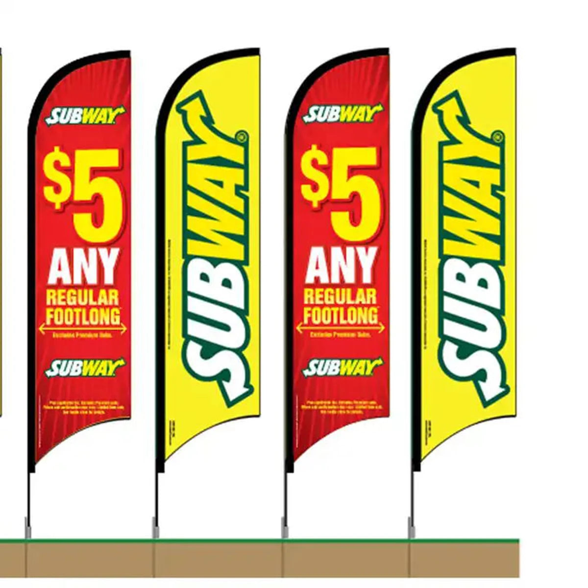 Outdoor Printed Business Promotion Beach Flag Custom Advertising Beach Flag for Sale Outdoor Banner Flag