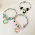 On Stock Charm Bracelet Big Discount Promotion Price Women Luxury Charm butterfly Bracelets Rhinestone Bangle