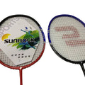SunRock 88 Set Professional Badminton Racket Carbon Fiber Shaft 95g Weight Elastic Durable Strings for Amateur Intermediate