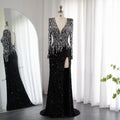 Jancember SZ250 Shiny Backless Slit Women's Evening Party Prom Dresses