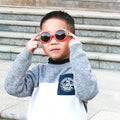 2024 High-End Luxury Sunglasses for Children Blue Red Pink Frame Models Eyeglasses Baby Shades Kids Glasses