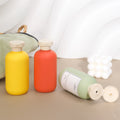 New Design Plastic Cosmetic Bottle with Flip Top Cap Beauty and Personal Care Packaging Plastic Shampoo Bottle for Lotion