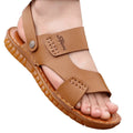 Men's Simple Fashion New Anti-slip Sandals Summer Beach Outdoor Men's Sandals Convenient Open Toe Breathable Men's Walking Shoes