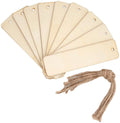 Ecofriendly Wood Bookmark DIY Blank Hanging Creative Wood Unfinished Wood Hanging Tags