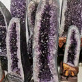 Reiki Crystal Crafts Natural Large Amethyst Geode Uruguay Amethyst Cluster Geode for FengShui and Home Decoration
