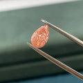 Anster Jewelry Pear-shaped Cut Lab Grown Diamond HPHT Red Blue Green Yellow Pink Heart-shaped Diamond for Jewelry Making