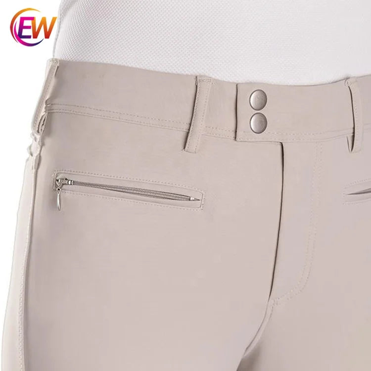 EW NEW Equestrian Clothing Manufacturer Full Seat Silicone Breeches Jodphurs Horse Riding Pants