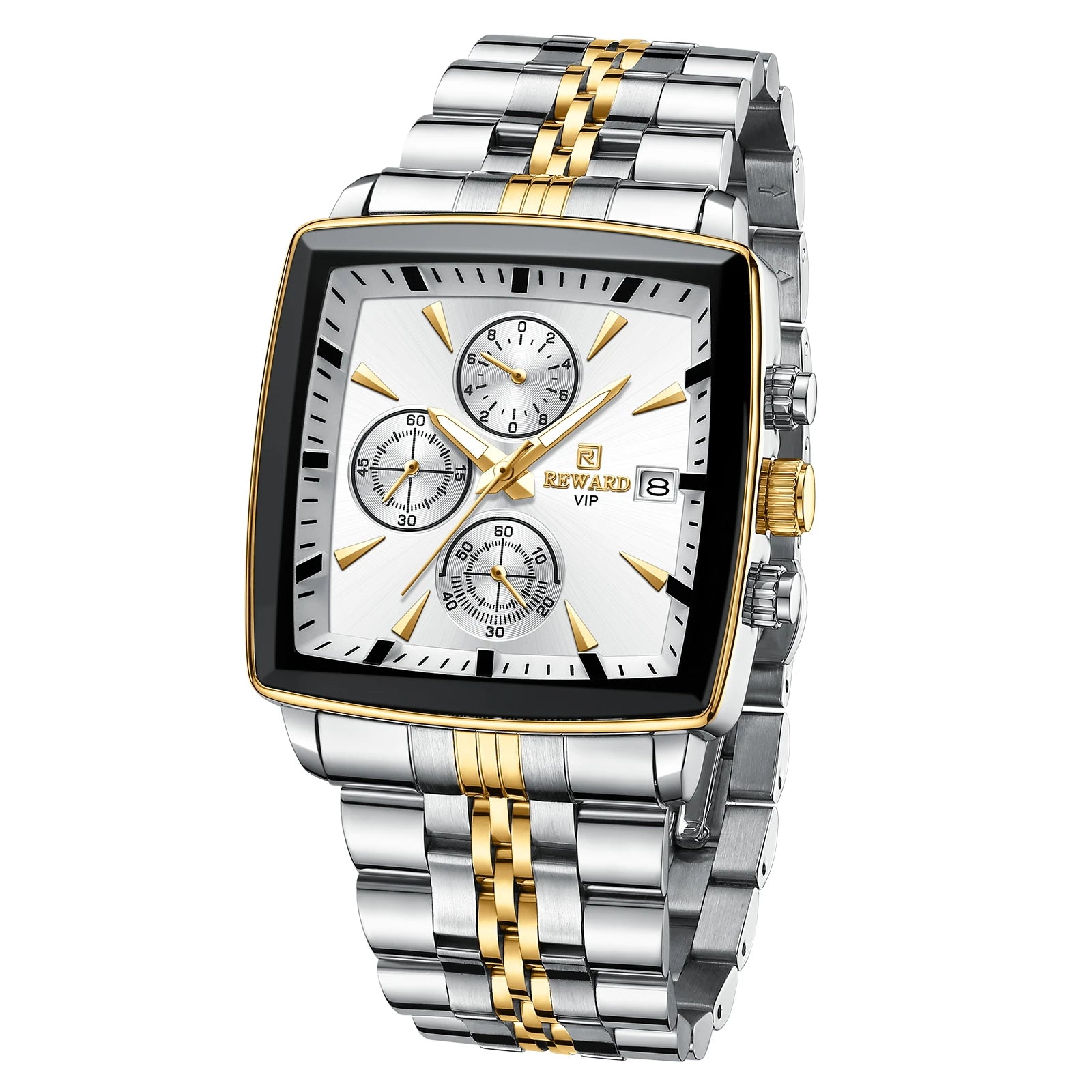 REWARD Men Multi-function Watch SS Wholesale Chronograph Classic Formal Business Custom Waterproof Watch for Men