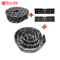 Mini Excavator Track Link Chain with Shoe Track Group for Hanix