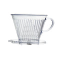 D Coffee Dripper 1-4cups Product Drip Coffee As Plastic Clear Pour Over Coffee Tools Kitchen Accessories