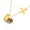 QX CUSTOM Fine Jewelry OEM Women 925 Sterling Silver Bee Charms Necklaces