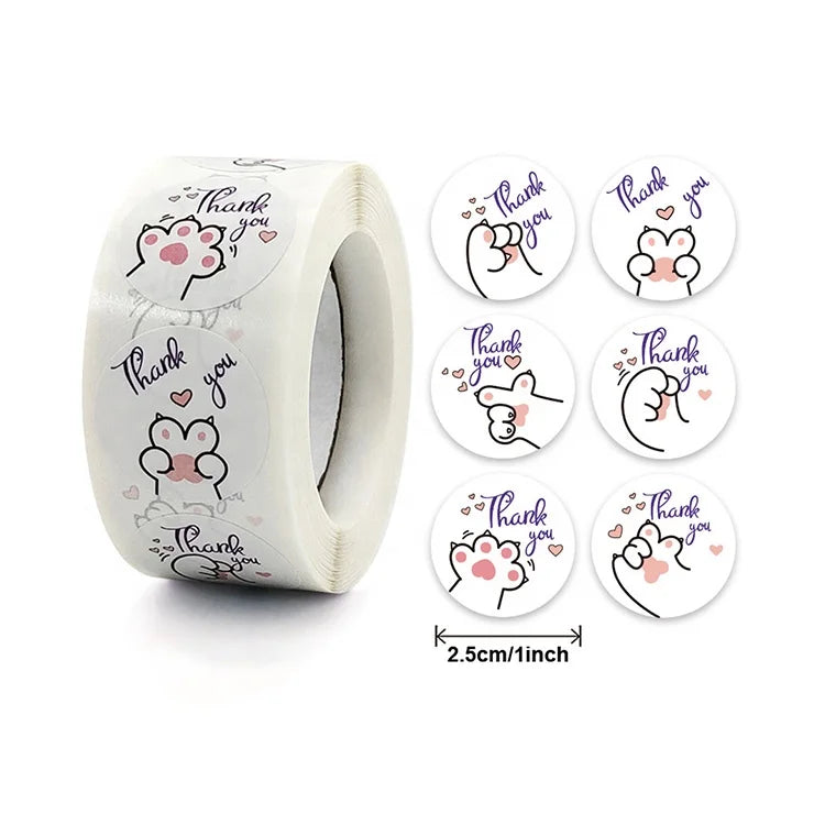 500 PCS Assorted 6 Designs Kids Rewards Encouraging Motivational Stickers Toy Sticker for Children