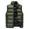 Wholesale Men's Anti-Rain Waterproof Casual Stand Features Outdoor  Collar Padded Security Jacket Work Vest