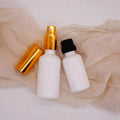 50ml Cylinder White 5ml Dropper Bottle with Screw Cap
