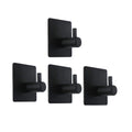 Heavy-Duty Stainless Steel Razor Adhesive Hooks Holder Waterproof Metal Bathroom Bedroom Jewelry Tools Living Room Kitchen Use