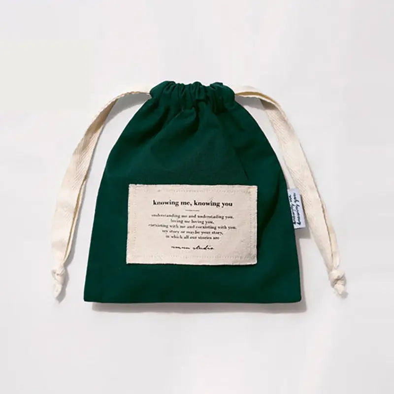 Drawstring Gift Bag Dust Pouch Screen Printing Gift Packing Craft Ecobags Custom Wholesale Recycled Eco Friendly Cotton Linen