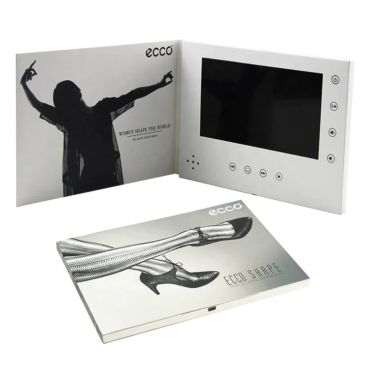 Latest Products Brand Promotional Gifts Items Lcd Occasion Modern Greeting Cards Screen Card Module Video Brochure
