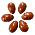 Decoration Gemstone Healing Crystal Natural Wholesale Quartz Crystal Eggs Red Jasper Yoni Egg Healing
