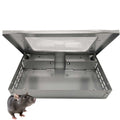 Solid Steel Live Catch Mouse Trap Metal Rat Trap