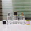 40ml  Shaped Glass Empty Perfume Bottles Spray Atomizer Refillable Bottle Scent Case with Travel Size Portable