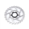 NUTT RS6 160mm Stainless Steel Bicycle Disc Brake Rotor Heat Dissipation Center Lock for MTB Road Mountain Bike and BMX