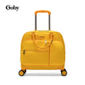 Goby London Stylish and Functional Fabric Trolley Bag Unisex Luggage Companion Trolley Bag