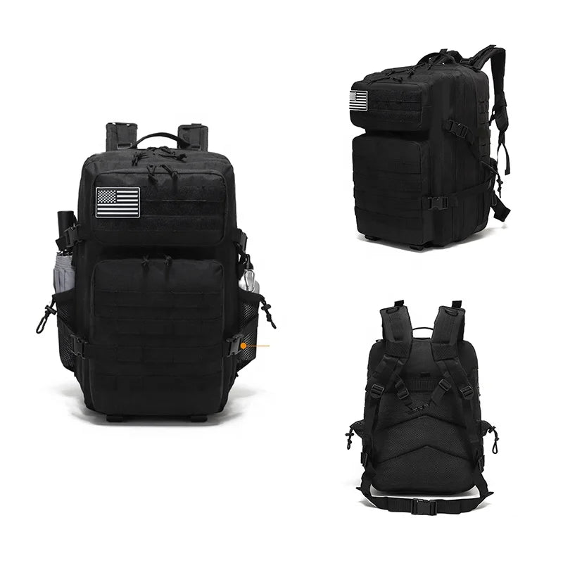 Rucksacks 900D Nylon Hiking Camping Backpack Men Tactical Waterproof Bags Outdoor Sports Trekking Bag