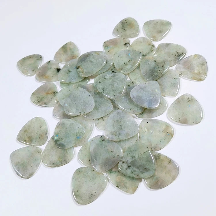HZ New Hot Selling Guitar Parts Ukulele Pick Labradorite Guitar Accessories Picks