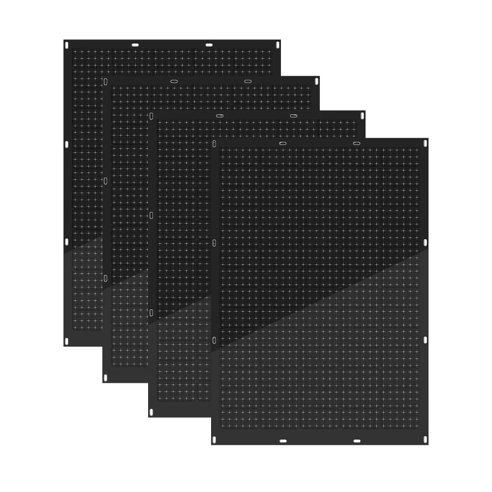 Folding Flexible Solar Panel 1270x900mm 200W High Efficiency for Home Car Boat Easy Install