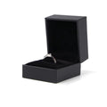 Wholesale Leather Paper Gift Box Printed Custom Paper Cardboard Jewelry Packaging Jewellery Ring Box