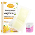 SEFUDUN Cold Wax Strip Paperprivate Label Reusable Wholesale Hair Removal Upper Lip Eyebrow Facial Wax Stripswax Strip