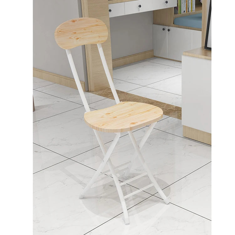 Simple Portable Chair with Folding Back for Home Training Computer Bench MegaBDM