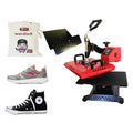 Factory Wholesale 3 in 1 Sublimation Machine Combo Shoes Bags T-shirt Heat Press Digital Machine