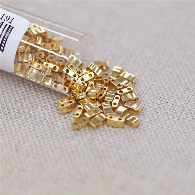 Wholesale Original High HTL Seed Beads Half Tila Beads Japan Glass Beads for Bracelet Making