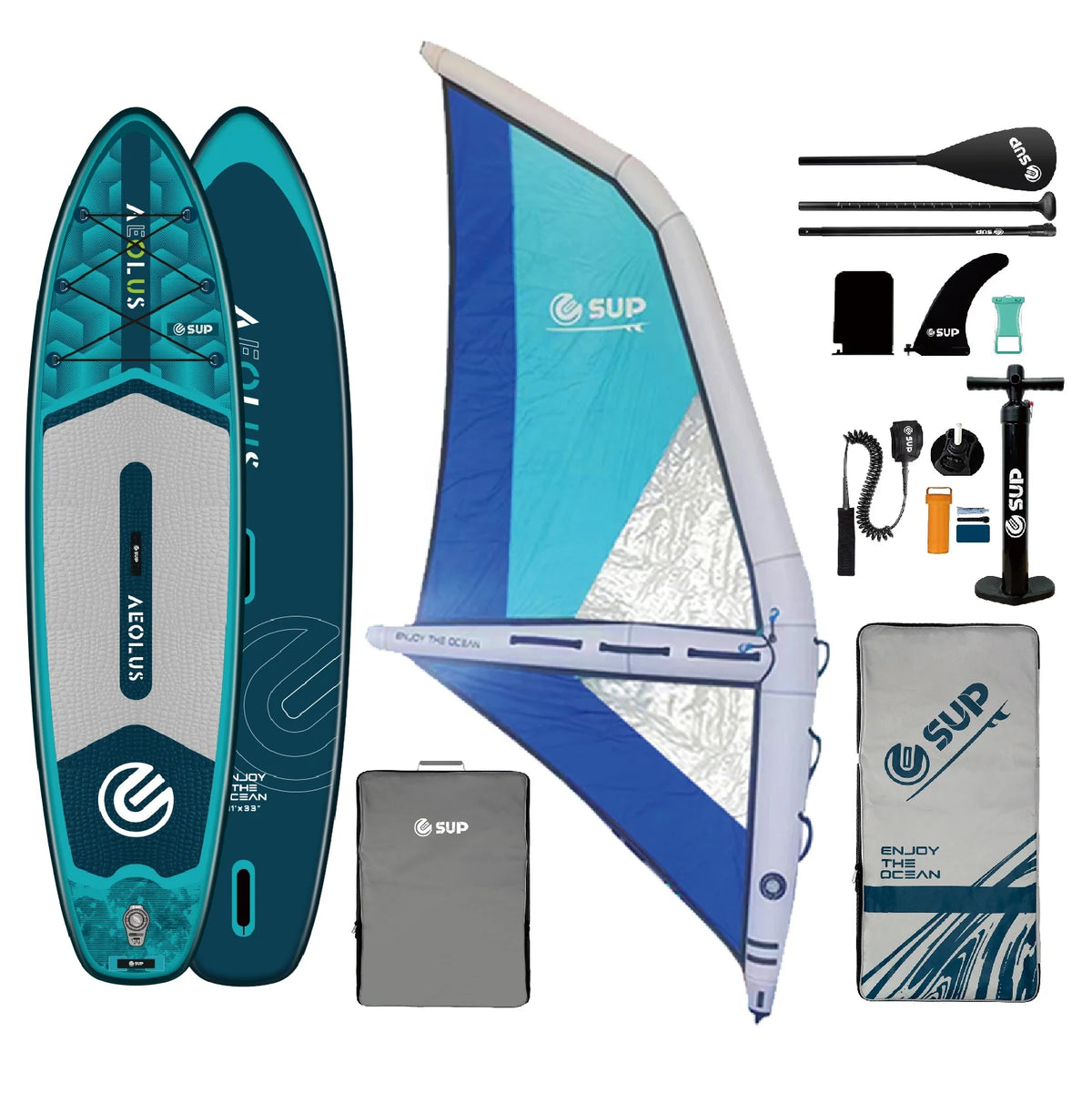 ESUP Inflatable Windsurf Board with Sail for Water Sports and Wind Surfing CE Water Sports sup Water Sport