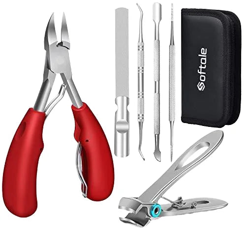 Rose Gold Olecranon Nail Clipper Set Pedicure Pliers for Ingrown Toenail Groove and Paronychia for Fingers