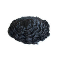 10 mm Afro Wave Curly Natural Human Remy Hair Fine Mono Lace Men Toupee With Quick Delivery