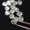 0.5-1.0ct White Rough Diamond Lab Grown Hpht Rough Diamond Uncut Vvs Diamond