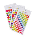 YUELU Wholesale Custom Decorative Adhesive Sticker Cartoon Sticker Love Shape Decoration Sticker for Diary/Wall/Glass
