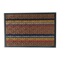 Entrance Indoor Outdoor Doormat Ground Protective Anti-slip Waterproof Custom Polyester Door Mat