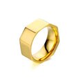 Low Cost Men Rings Stainless Steel Metal Custom Blank Ring Classic Silver Rings for Men