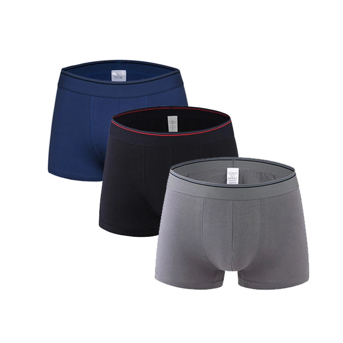 Ladymate ODM/OEM Cueca Boxer Masculina De Fibra De Bam Homens Boxer Underwear Hombre Bragas Ropa Interior Men's Underwear