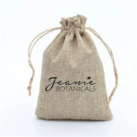 Linen Drawstring Bag Cotton Pouch Gift Jewelry Packaging Drawstring Bag With Double Cotton String